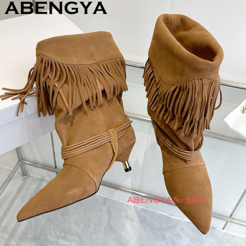 Süet Deri Kenar Püsküllü Tasar - Ethnic Fashion Women incelemesi ve fiyatı