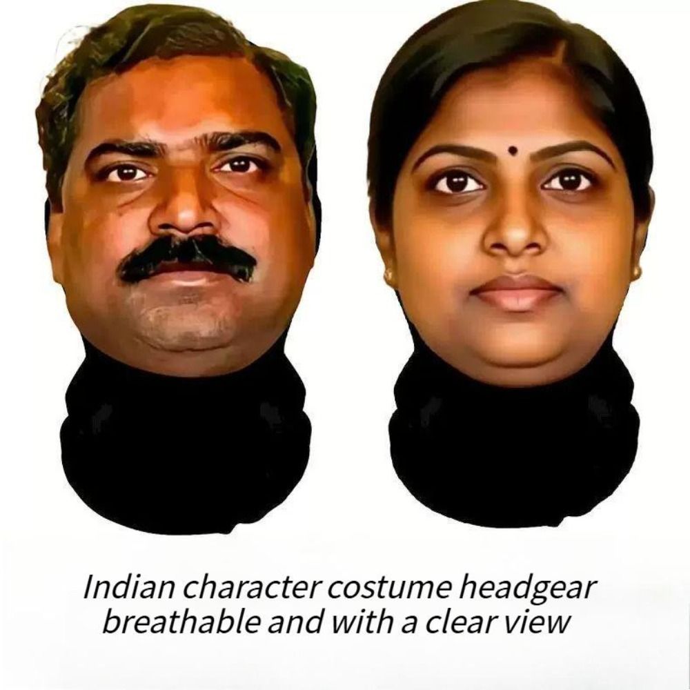Komik Hint tarzı Maske Parodi  - Ethnic Fashion India incelemesi ve fiyatı